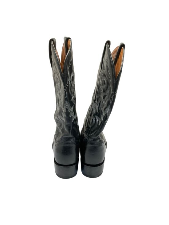 Dan Post Men\'s Milwaukee Round Toe Western Boots DP2110 Black-Leather Size 8.5D main image 6